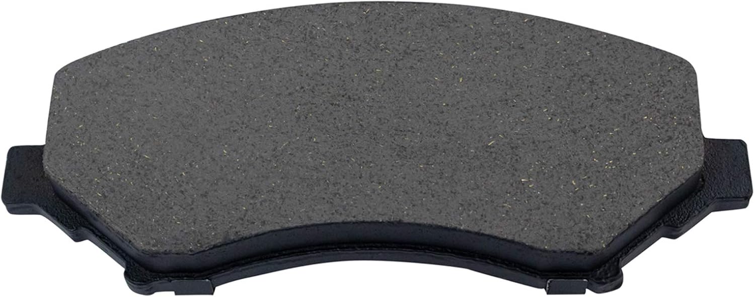 TRQ Front Brake Pad and Rotor Set Ceramic Vented Rotors Calipers Hoses Compatible with 2009-2013 Dodge Journey