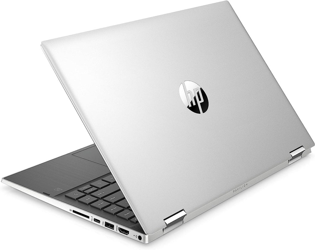 HP Pavilion x360 Convertible 14-inch Laptop, 11th Generation Intel Core i5-1135G7 Processor, Intel Iris Xe Graphics, 8GB RAM, 256 GB SSD, Windows 11 Home (14-dw1025nr, Natural Silver)