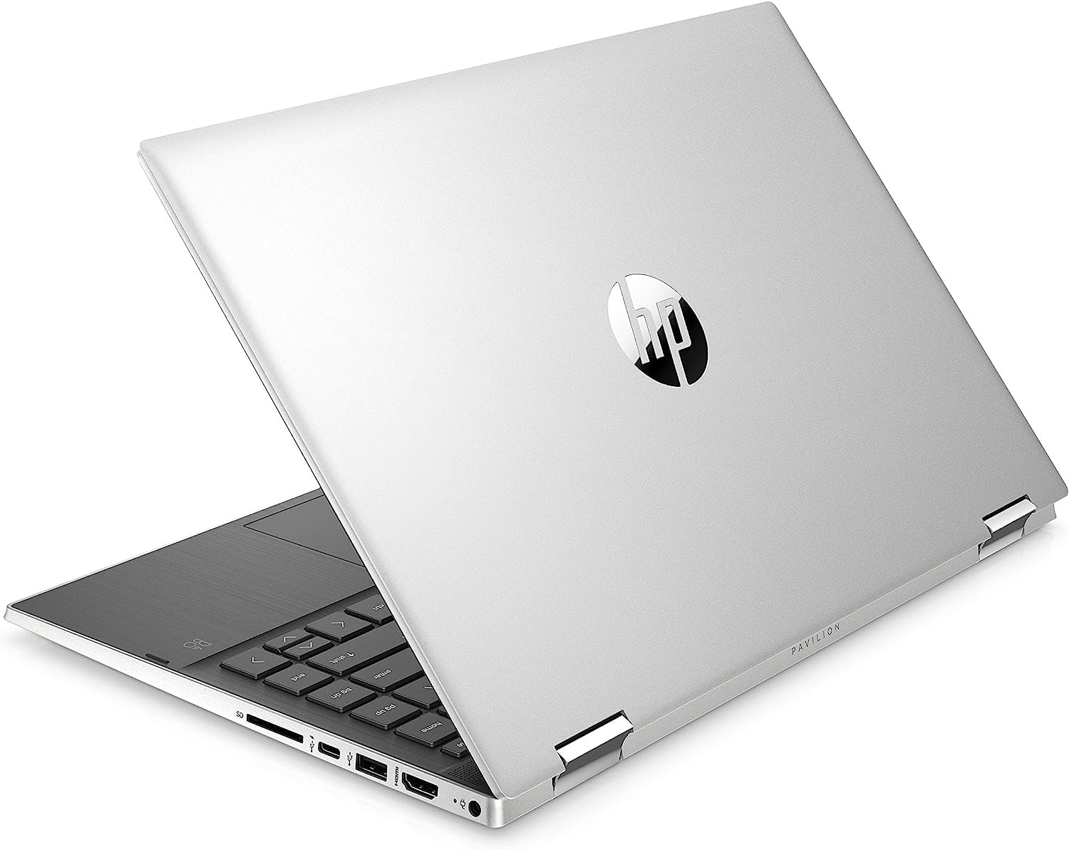 HP Pavilion x360 Convertible 14-inch Laptop, 11th Generation Intel Core i5-1135G7 Processor, Intel Iris Xe Graphics, 8GB RAM, 256 GB SSD, Windows 11 Home (14-dw1025nr, Natural Silver)