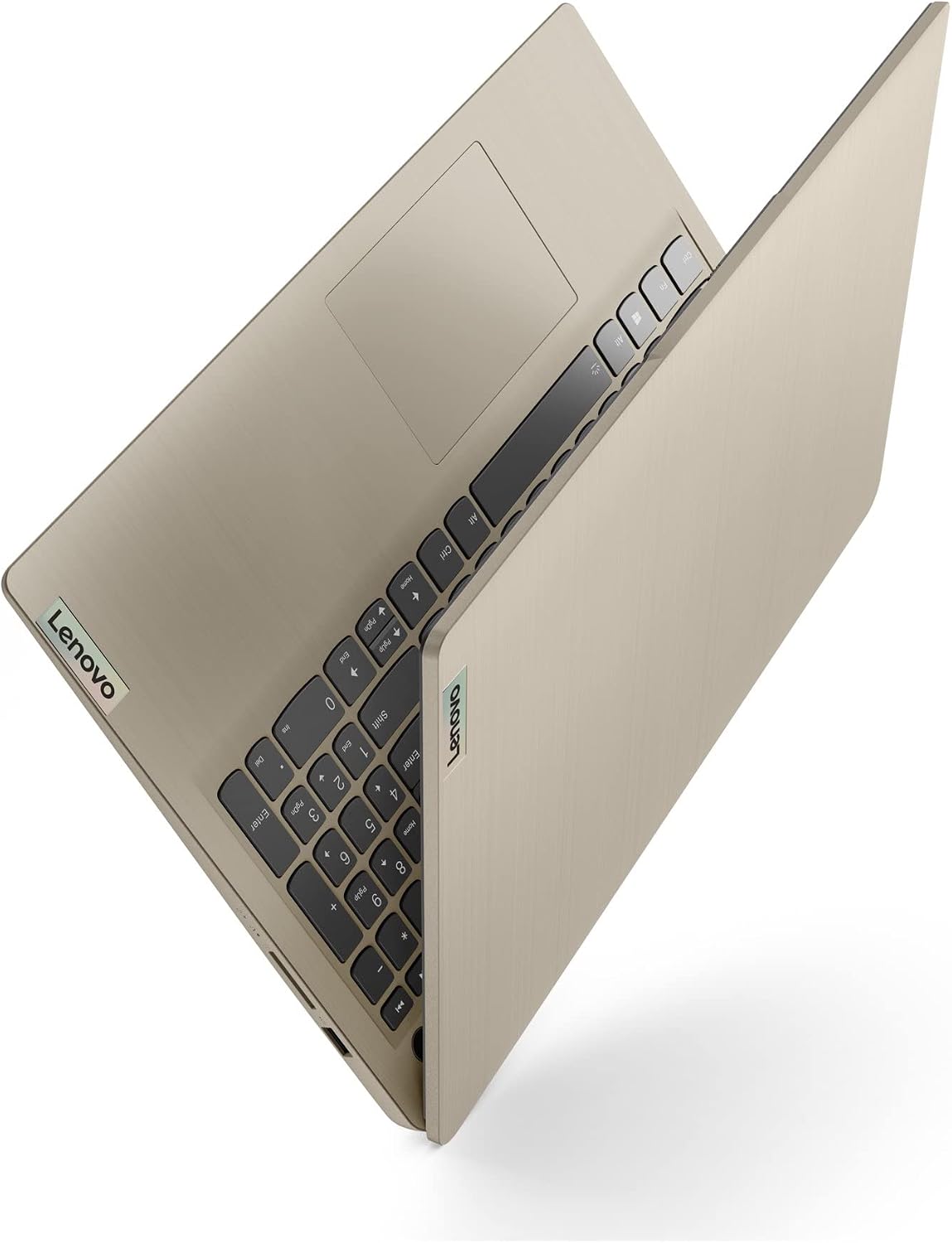 Lenovo 2023 IdeaPad 3 15.6' FHD Laptop Intel 2-Core i3-1115G4 Intel UHD Graphics 8GB RAM DDR4 256GB NVMe SSD WiFi AC Bluetooth Webcam HDMI Card Reader Sand Windows 11 Home w/ 32GB USB