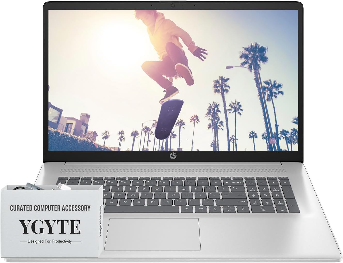 HP Essential 17 Inch Laptop Computer, 17.3' FHD IPS Business Laptop PC, Intel 10-Core 7 (Beat i7-1355U), Windows 11 Pro, 10-Key Number Pad, Wi-Fi 6, 32GB RAM 1TB SSD
