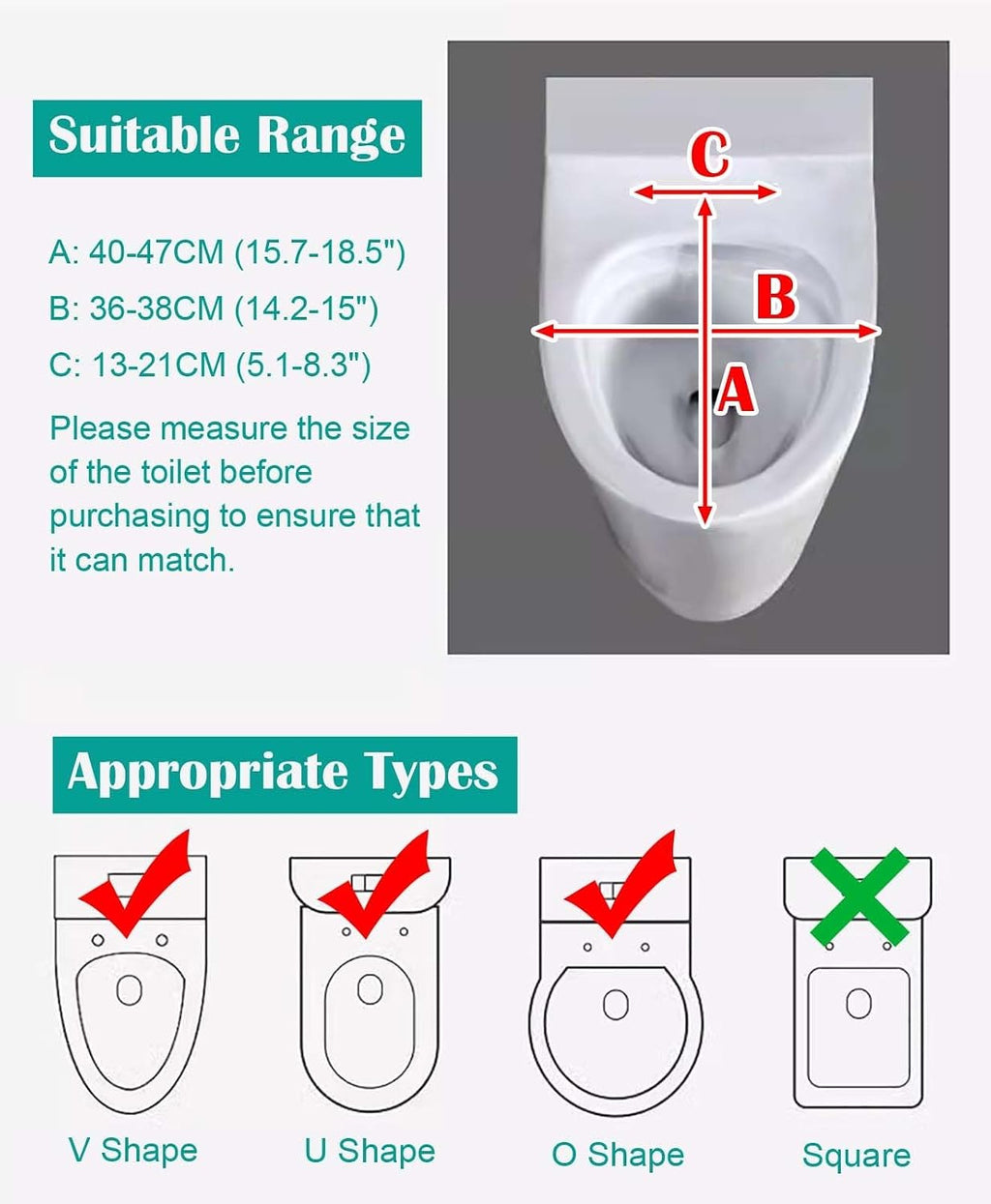 Transparent Toilet Seat Slow Close, Cushioned Acrylic Toilet Seat Set, Heavy Duty Resin Toilet Bowl Lid, Decorative Gold Silver Foil Toilet Cover(Silver)
