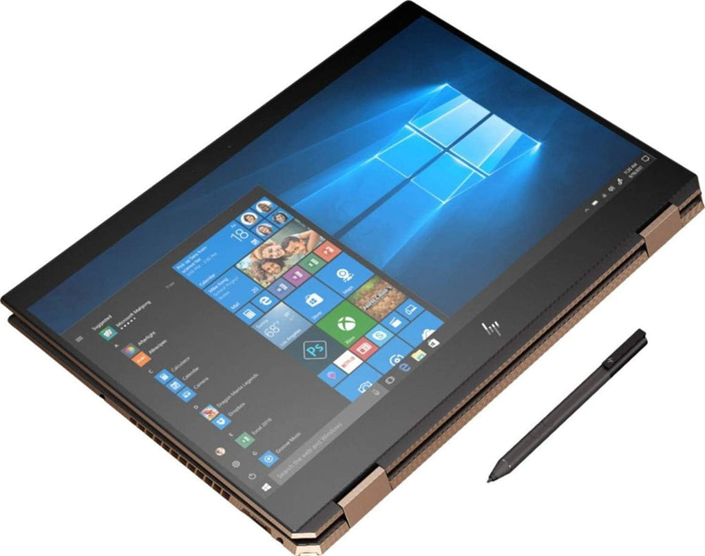 HP Spectre x360-15.6' 4K Touch - 10th gen i7-10510U - 16GB - 512GB Optane SSD - Dark Ash