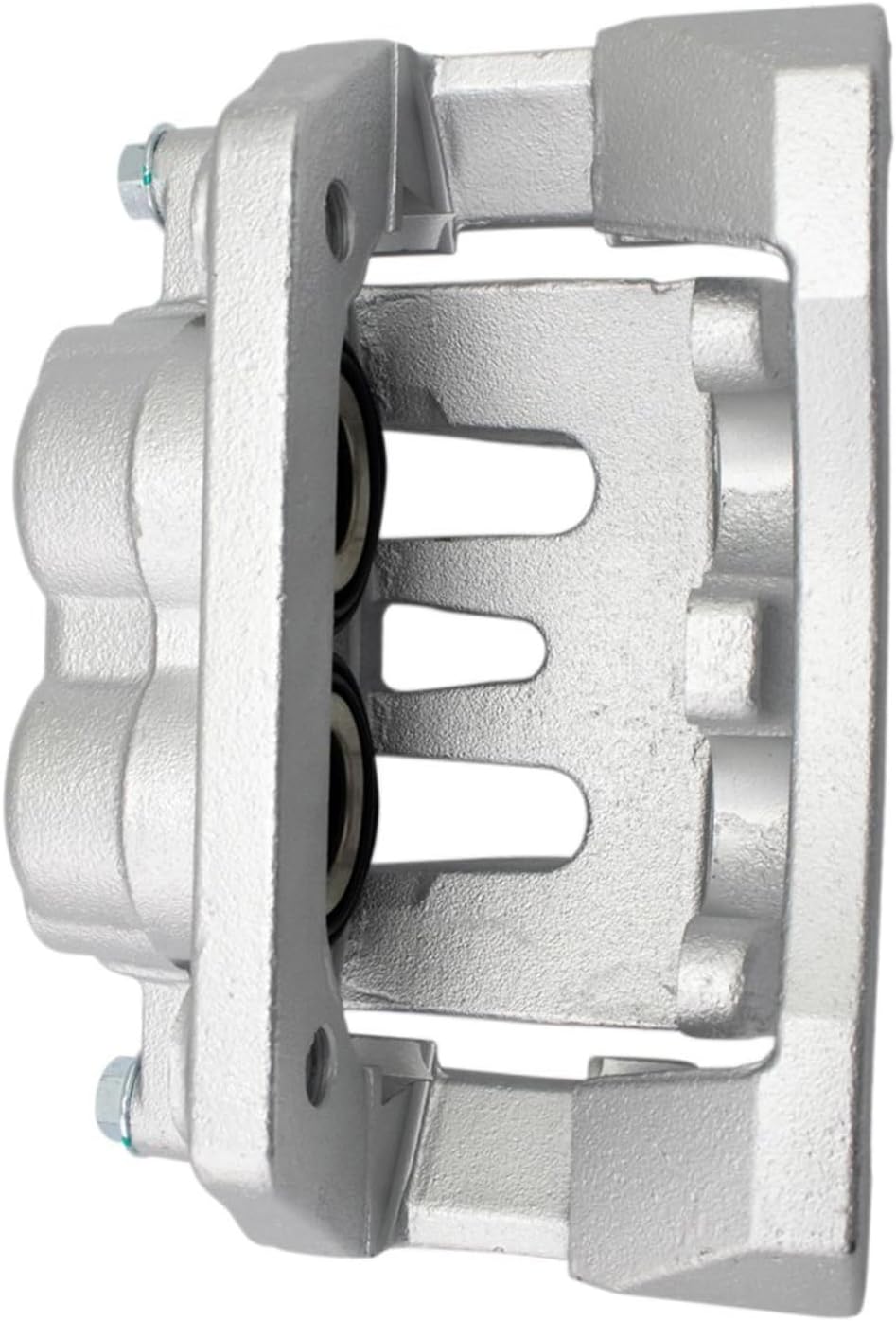 Detroit Axle - Pair Rear Brake Calipers for Ford 2008-2012 F-250 F-350 Super Duty Brake Calipers w/Brackets 2009 2010 2011 Replacement