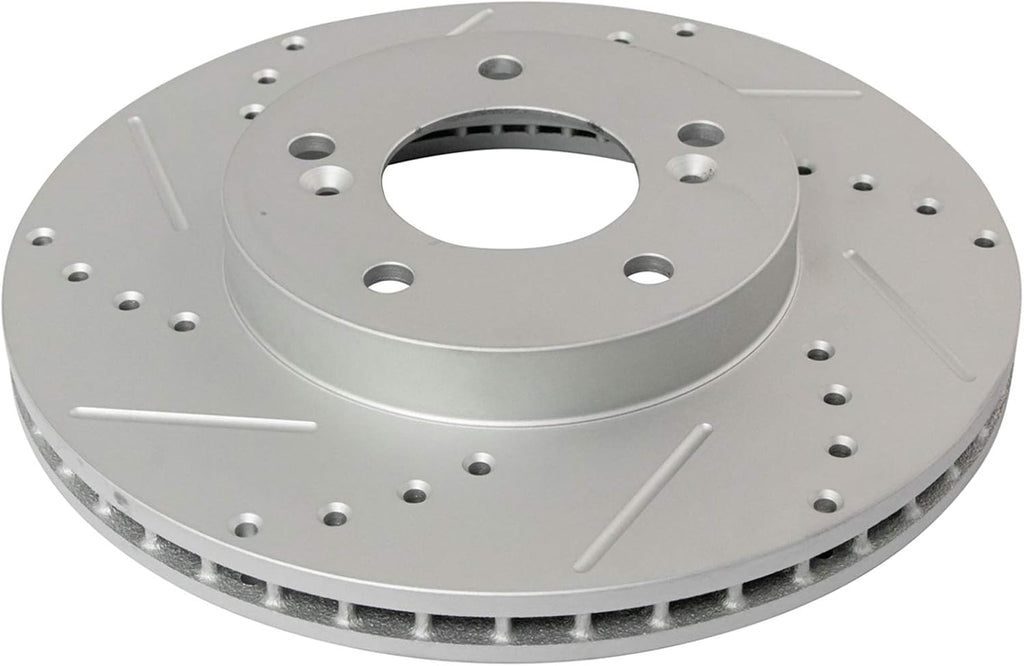 TRQ Performance Front and Rear Brake Pad & Rotor, Shoe & Drum Kit Compatible with 1997-2001 Honda CR-V