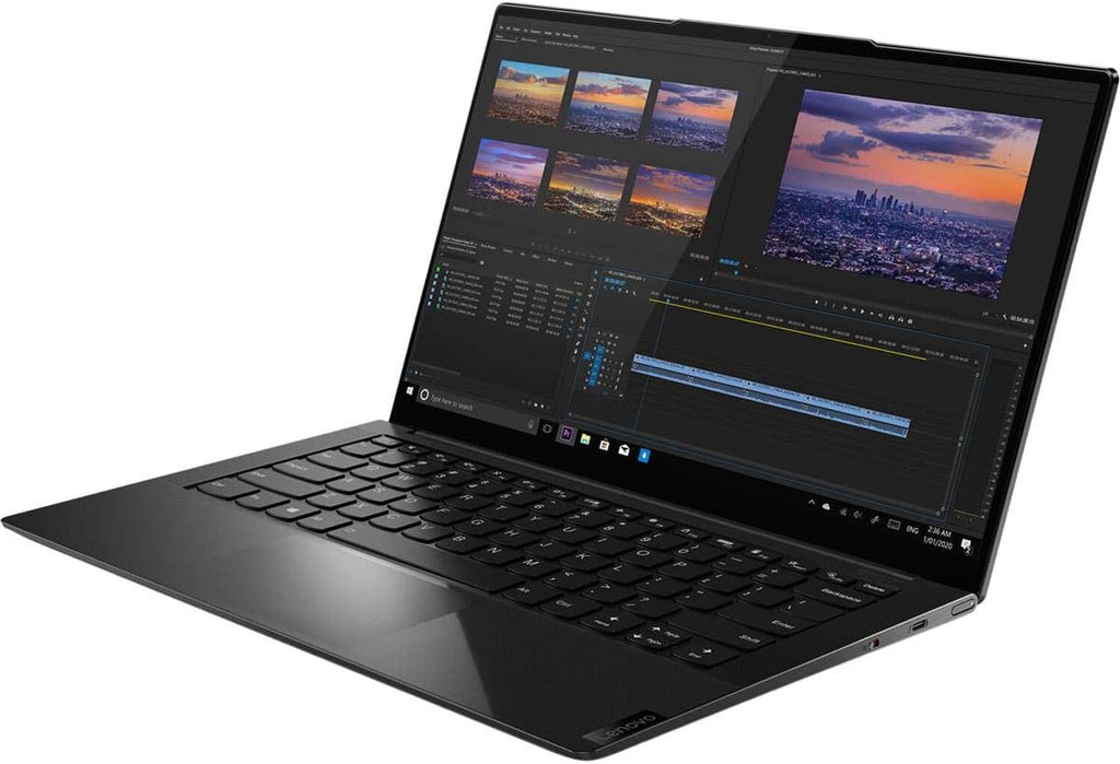 Lenovo IdeaPad Slim 9 14' 4K UHD Touchscreen Notebook Computer, Intel i7-1165G7 2.80GHz, 16GB RAM, 512GB SSD, Windows 10 Pro, Shadow Black