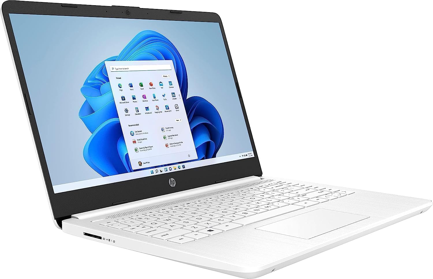 HP 14' Latest Stream Laptop Ultral Light for Students and Business, Intel Celeron 8GB RAM, 320GB Storage (64GB eMMC+256GB Ghost Manta SD Card), 1 Year Office 365, HDMI, WiFi, USB-A&C, Win 11