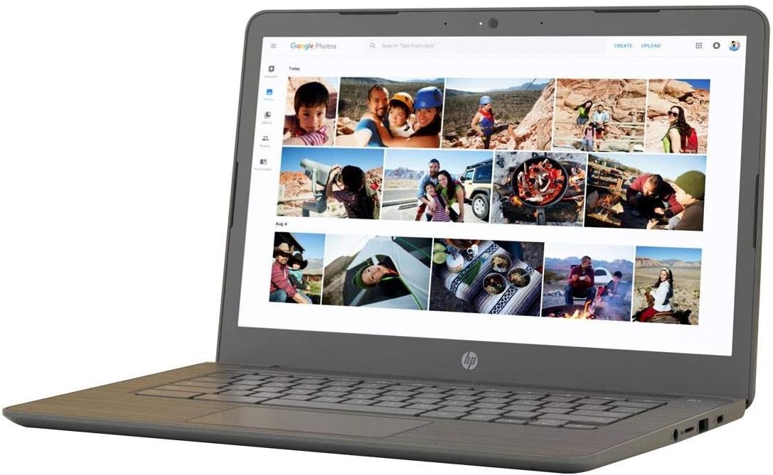 HP Chromebook 14' Intel Celeron N3350 4GB RAM 32GB Laptop 14-ca000nr