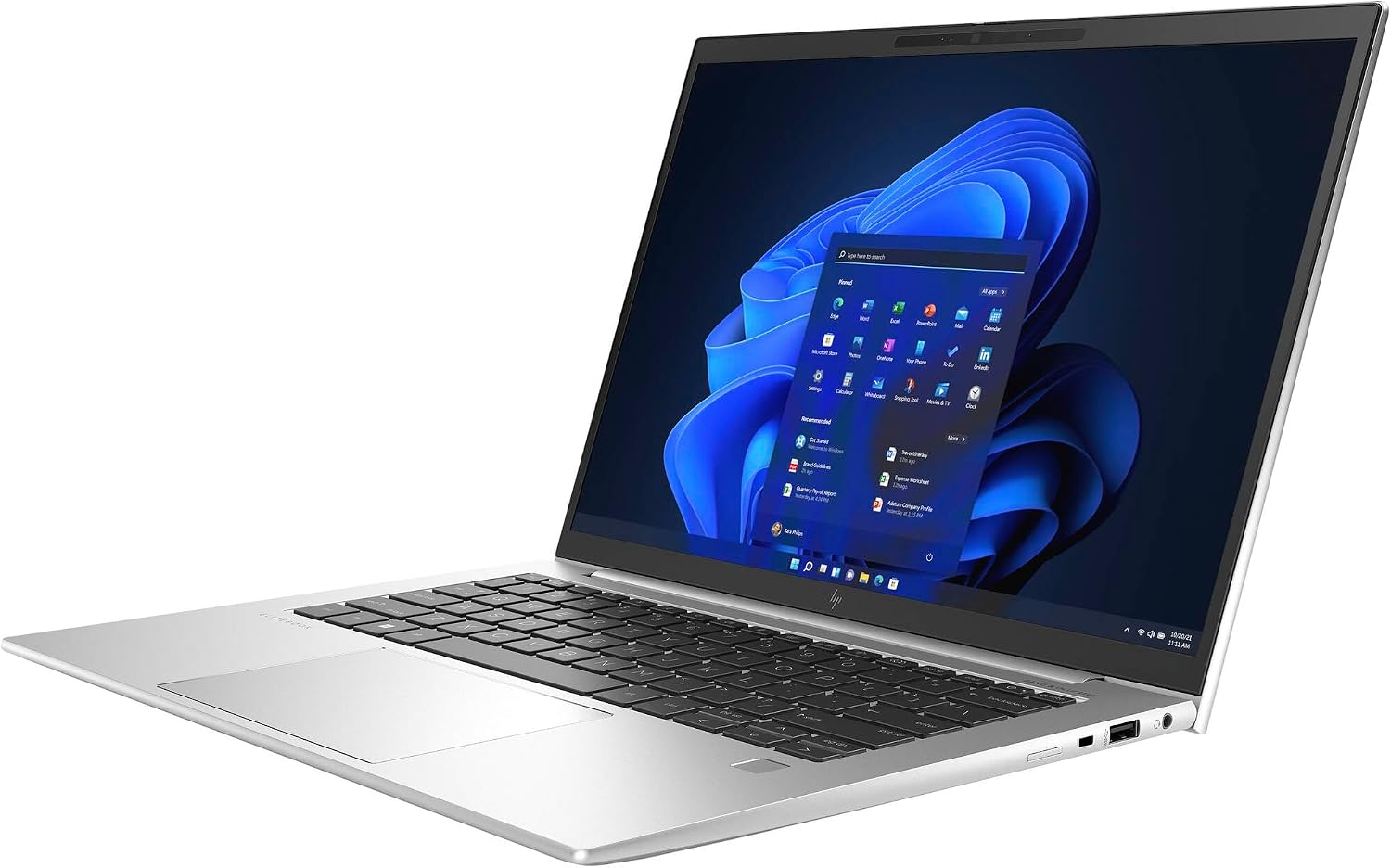 HP EliteBook 840 G9 14' FHD, Core i7-1265U 1.8GHz, 32GB RAM, 1TB Solid State Drive, Windows 11 Pro 64Bit, CAM, (Renewed)
