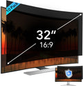 10 Pack 32 inch Computer Privacy Screen Filter for 16:9 Aspect Ratio Widescreen Monitor,32in Curved Computer Monitor Privacy Shield Anti Glare Eye Protection, Anti-Scratch Removable Protector Film