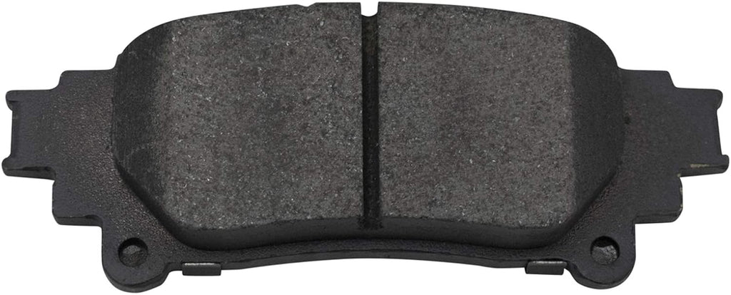TRQ Rear Brake Pad and Rotor Set Ceramic Rotors Calipers Compatible with 2010-2015 Lexus RX350 2012-2015 RX450h 2014-2018 Toyota Highlander 2011-2018 Sienna