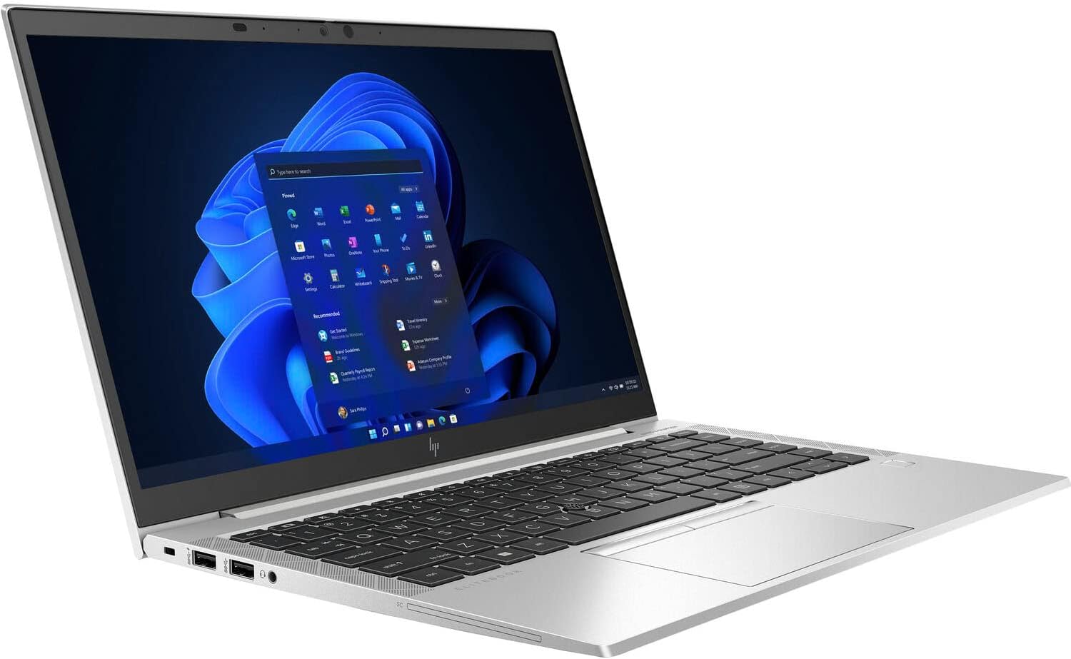 HP EliteBook 840 G8 Home & Business Laptop (Intel i5-1145G7 4-Core, 16GB RAM, 512GB m.2 SATA SSD, Intel Iris Xe, 14.0' 60Hz Full HD (1920x1080), Fingerprint, Win 11 Pro) Refurbished (Renewed)