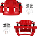 SCITOO 18-B4791 18-B4790 Front Left & Right Disc Brake Calipers Assembly w/Bracket For Ford For Excursion 2000-2005,For Ford For F-250 Super Duty 1999-2004,For Ford For F-350 Super Duty 1999-2004