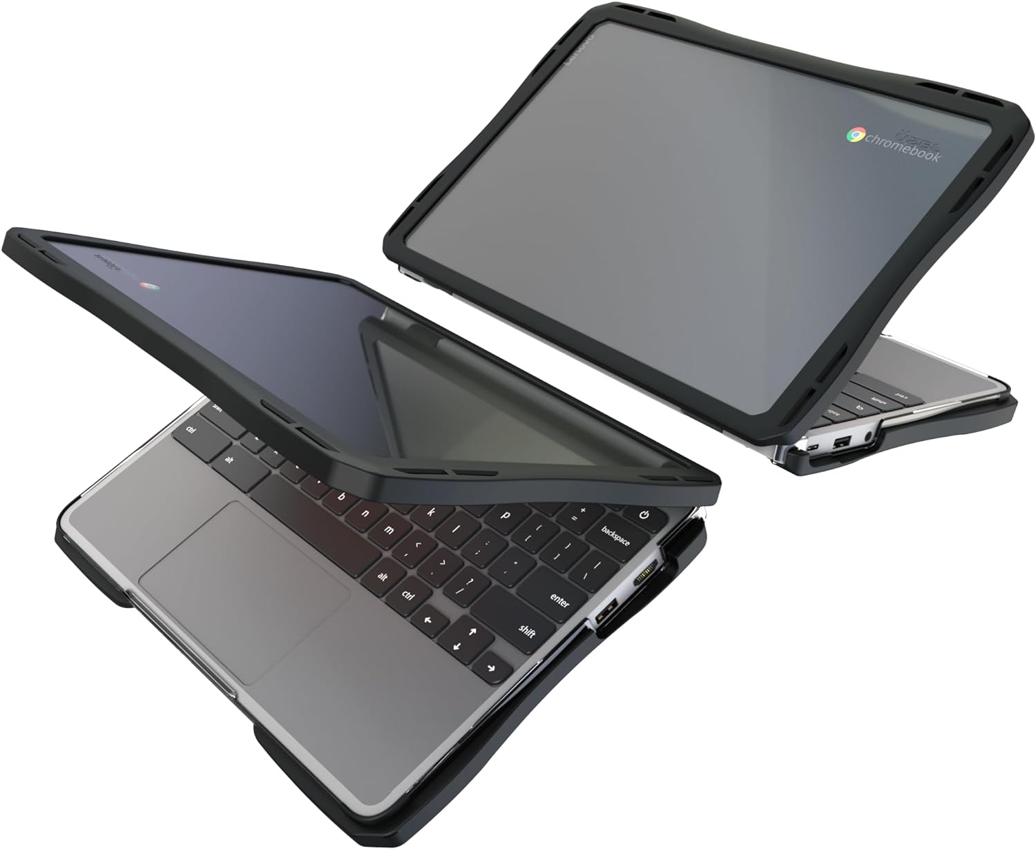 UZBL Air Hard Shell Case for Lenovo Chromebook 500e / 500w Gen 4 & Lenovo 500w Gen 5 12.2', Protective Clear Cover (30-Pack)