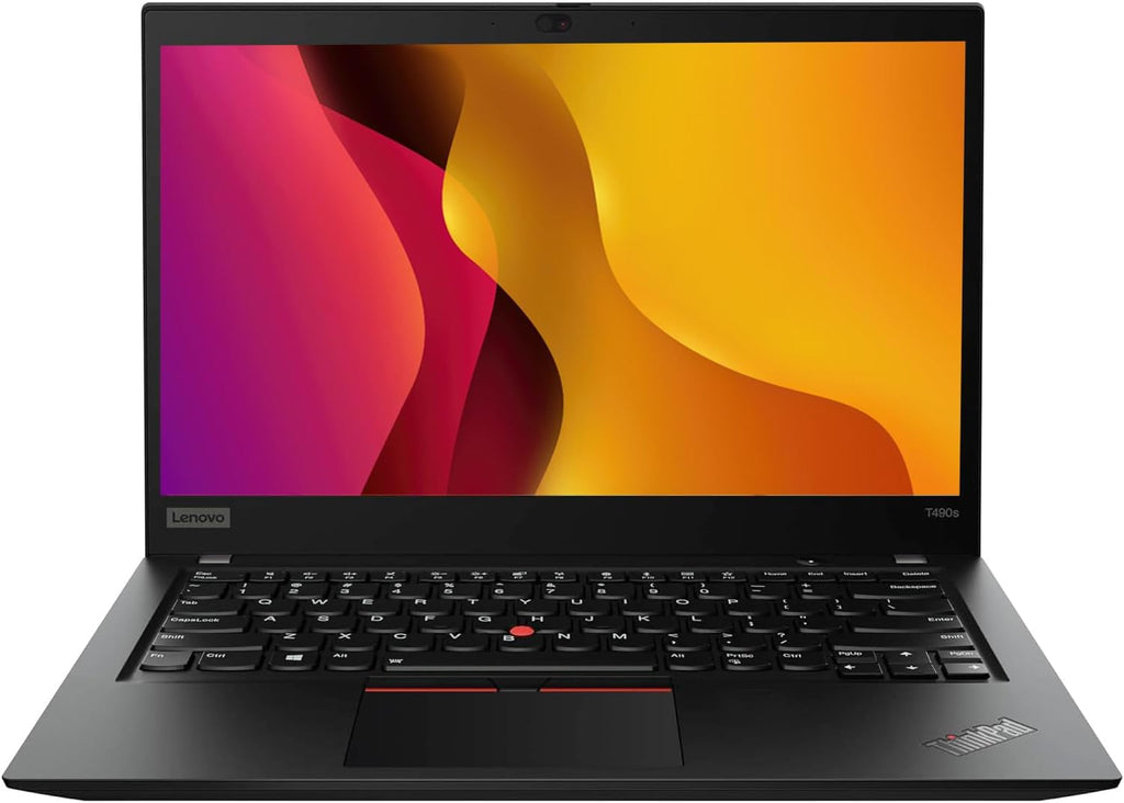 Lenovo ThinkPad T490s 14.0'' FHD Laptop, Intel Quad-Core i5-8365U up to 3.90GHz, 16GB DDR4 RAM, 512GB SSD, Fingerprint, Backlit Keyboard, Windows 10 Pro 64-bit, T490s(i5-8th) (Renewed)
