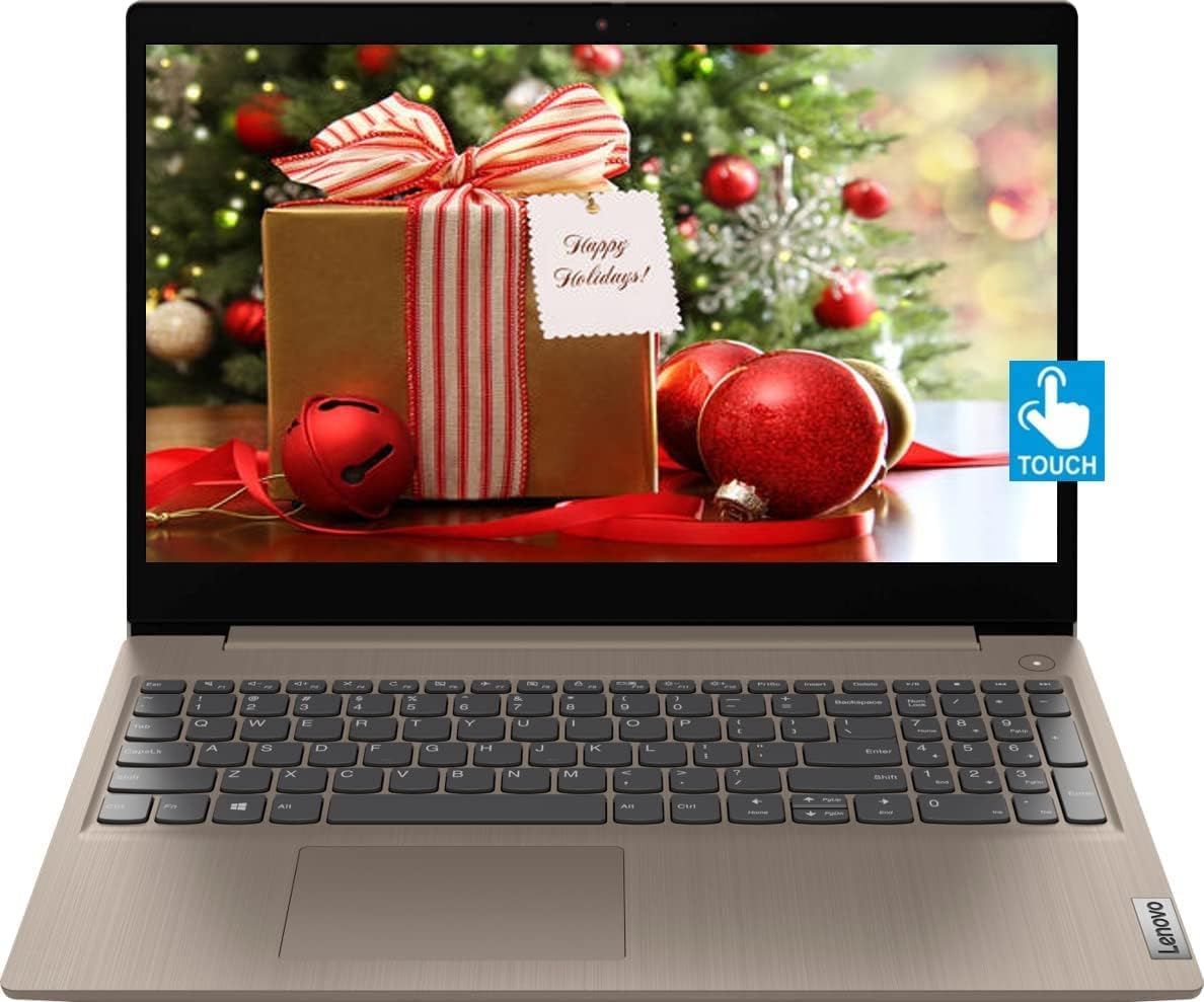 Lenovo IdeaPad 3 15.6' HD Touch Screen Laptop, Intel Core i5-10210U Processor, 32GB RAM 1TB SSD, Webcam, WiFi, HDMI, Windows 11, Almond
