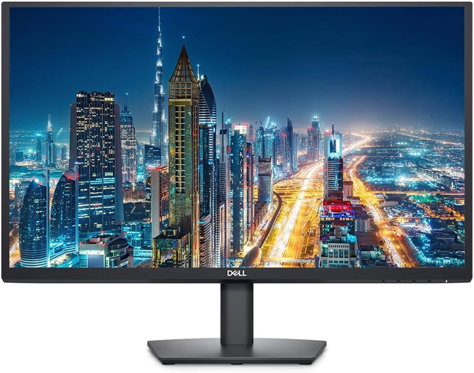 Dell E2724HS 27-inch 1080P Full HD Wide Angle LED LCD Monitor, 2-Pack VGA, DisplayPort, HDMI and Integrated Speaker (Renewed)