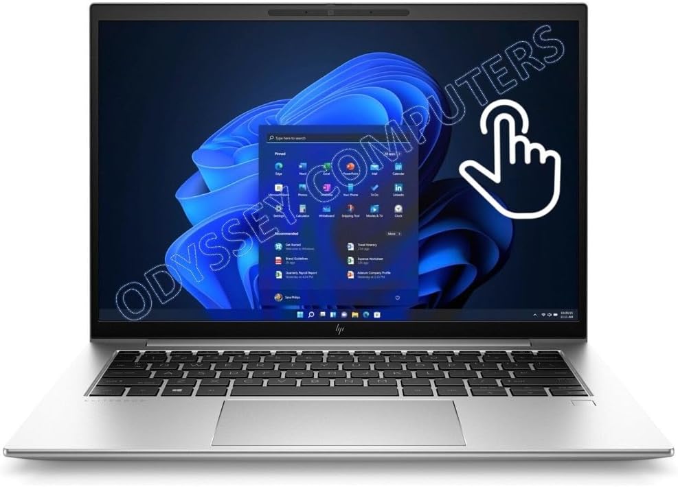 HP EliteBook 840 G9 14' 1920x1200 WUXGA IPS Touchscreen Laptop Intel Core i7-1255U (10-CORE) 16GB RAM 512GB NVMe SSD CAM Backlit Keyboard, Windows 11 Pro (Renewed)