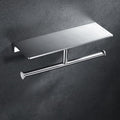 Paper Towel Hook Bathroom roll Paper Holder Paper Towel Hook Holder Toilet Paper Towel Holder, Double Nickel Brushed Paper Holder