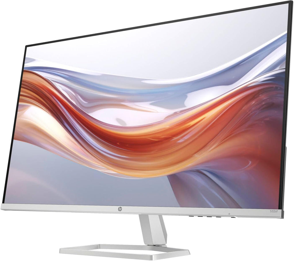 HP Series 5 532sf Monitor 94F50AA#ABA Bundle w/Docztorm Dock, 32' FHD VA (1920x1080) Display, 100Hz Refresh Rate, Anti-Glare, Flicker-Free, Ideal for Home & Business, Black (2026 Latest Model)