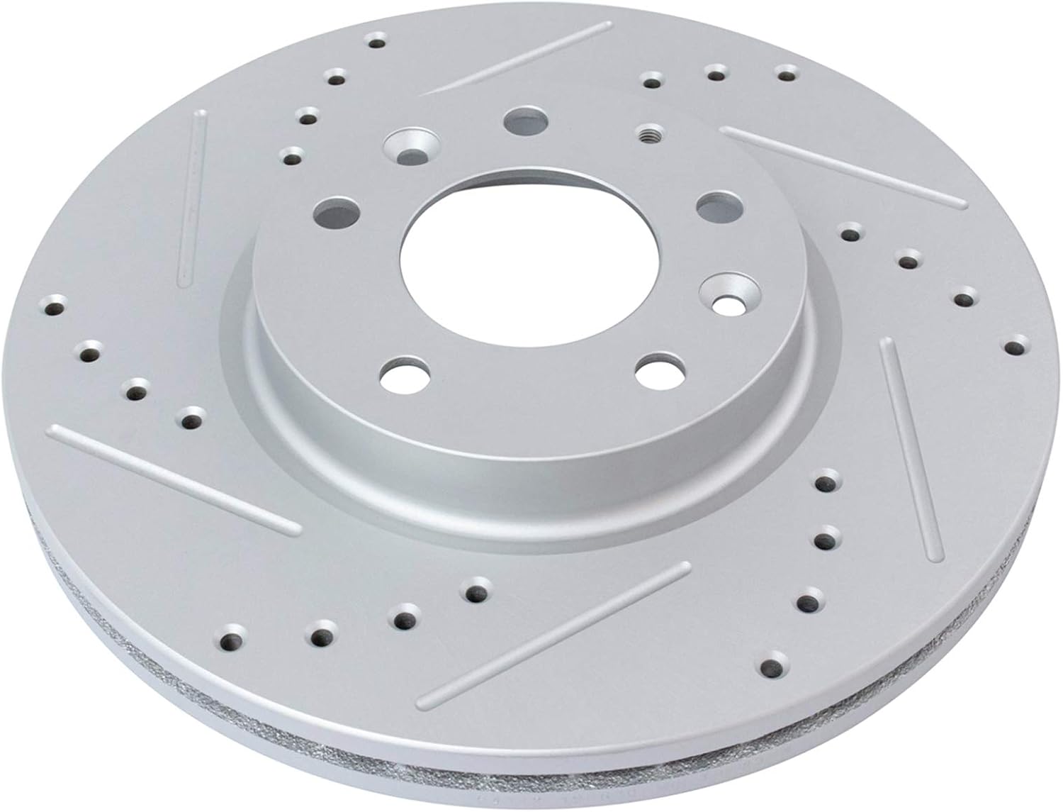 TRQ Front Ceramic Pads Performance Rotors & Caliper Kit Compatible with 2006-2012 Ford Fusion 2007-2012 Lincoln MKZ 2006 Lincoln Zephyr 2006-2011 Mercury Milan