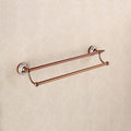 Generic Towel Rack Bathroom Stainless Steel Bathroom Hardware Hanging Bathroom Rose Gold Double Towel Rack The New