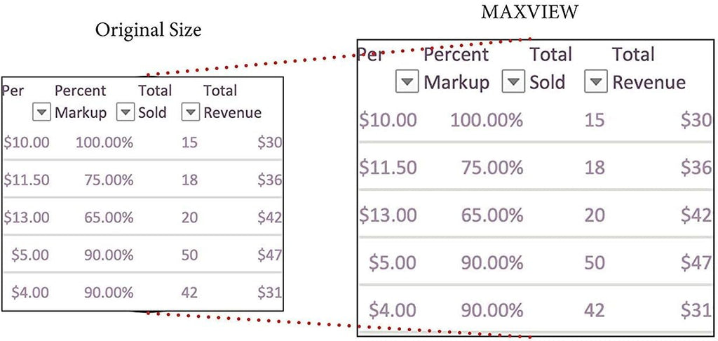 Kantek MAXVIEW LCD Computer Monitor Screen Magnifier for 21.5-Inch and 22-Inch Widescreen Monitors (Measured Diagonally) (MAG22WL)