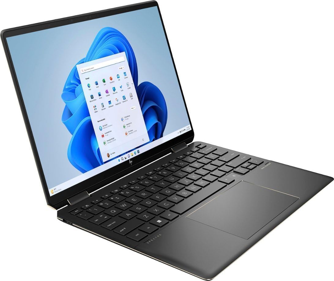 HP Spectre x360 2-in-1 Laptop ~ 13.5' 3000x2000 IPS Touchscreen ~ Intel i7-1355U 10-Core ~ Iris Xe Graphics ~ 16GB LPDDR4~4TB SSD ~ Backlit Keyboard ~ Thunderbolt 4 ~ Fingerprint ~ Win11 Home