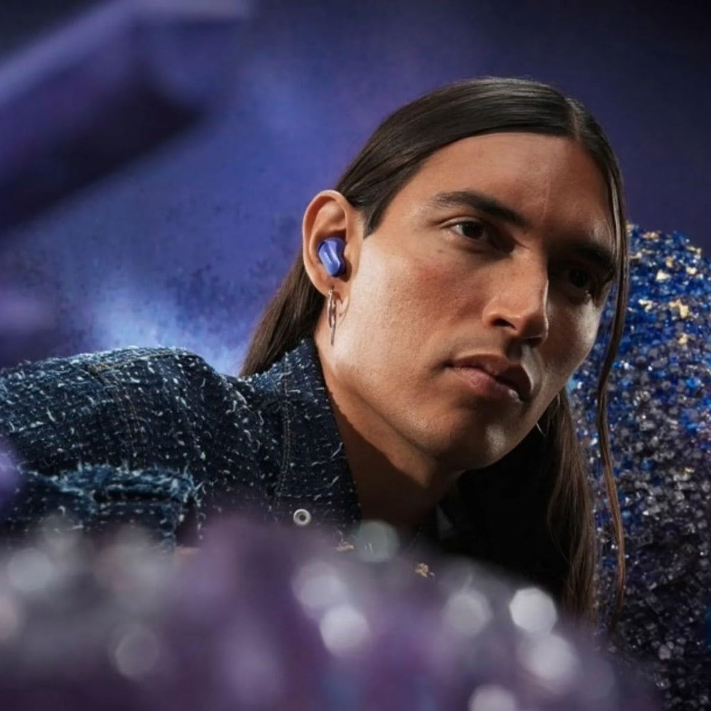 Bose New QuietComfort Ultra Bluetooth Earbuds (2nd Gen), Wireless Noise Cancelling Earbuds, Up to 6 Hours Battery, IPX4 Rating, Immersive Audio, Deep Bass + Green Extreme Charger (Midnight Violet)