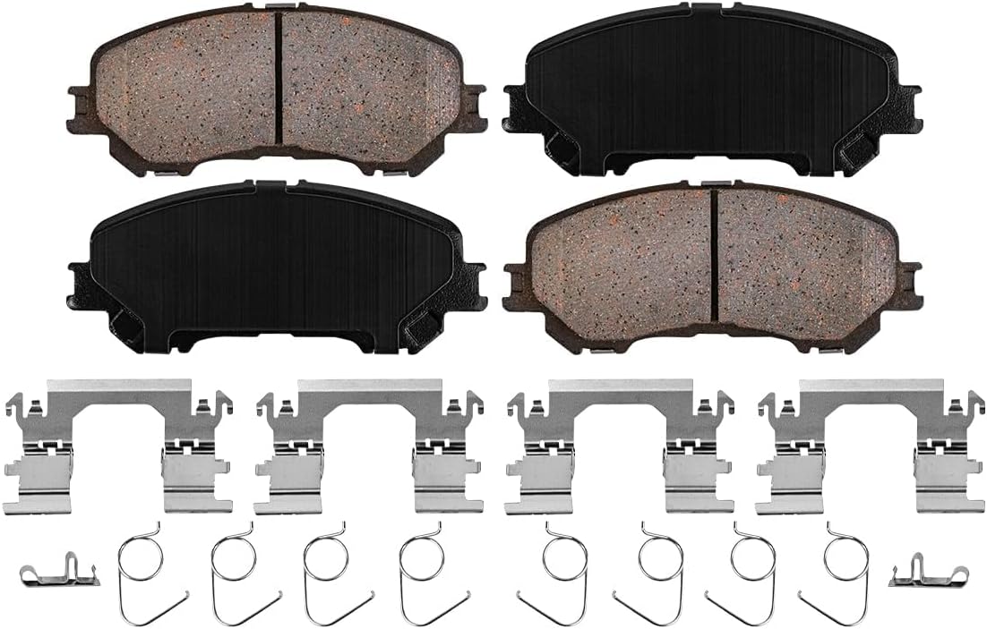 Detroit Axle - Front Wheel Bearing Hubs Brake Kit for 2014-2020 Nissan Rogue 2017-2022 Rogue Sport, Wheel Bearing Hubs Assembly Brake Rotors Brake Pads Replacement : 11.65 inch Front Outer Diameter