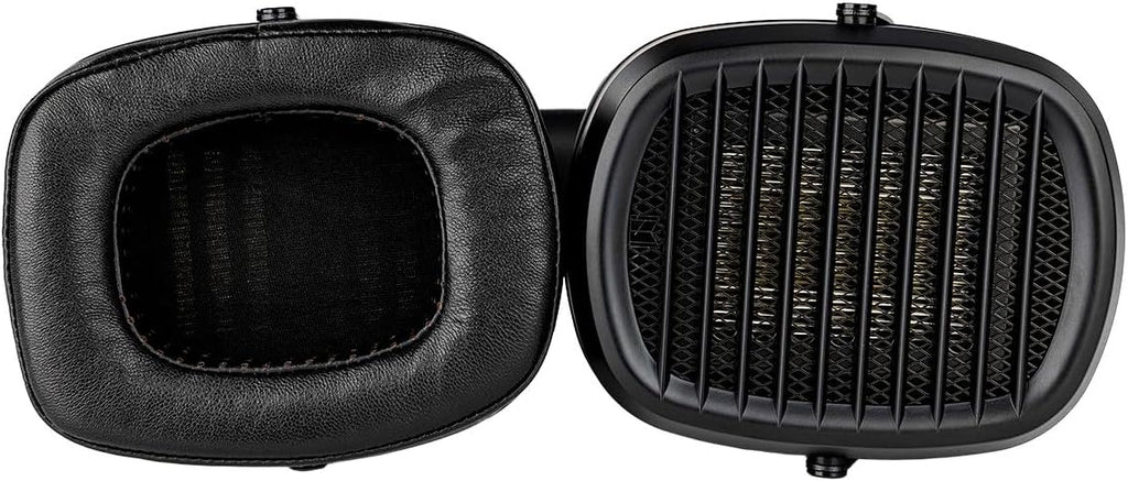 Monoprice Monolith AMT Headphones - Open Back Design, Comfort with Changeable Earpads, Mini 4-Pin XLR Headphone Connectors, 32 Ohm Nominal Impedance, 6 Foot Cable and 1/4 Inch to 3.5mm Adapter, Black