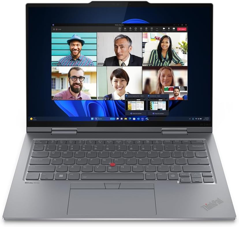Lenovo ThinkPad X1 Gen 9 21KE006BUS 14' Touchscreen Convertible 2 in 1 Notebook - WUXGA - Intel Core Ultra 7 165U - vPro Technology - Intel Evo Platform - 32 GB - 512 GB SSD - English Keyboard - Gray