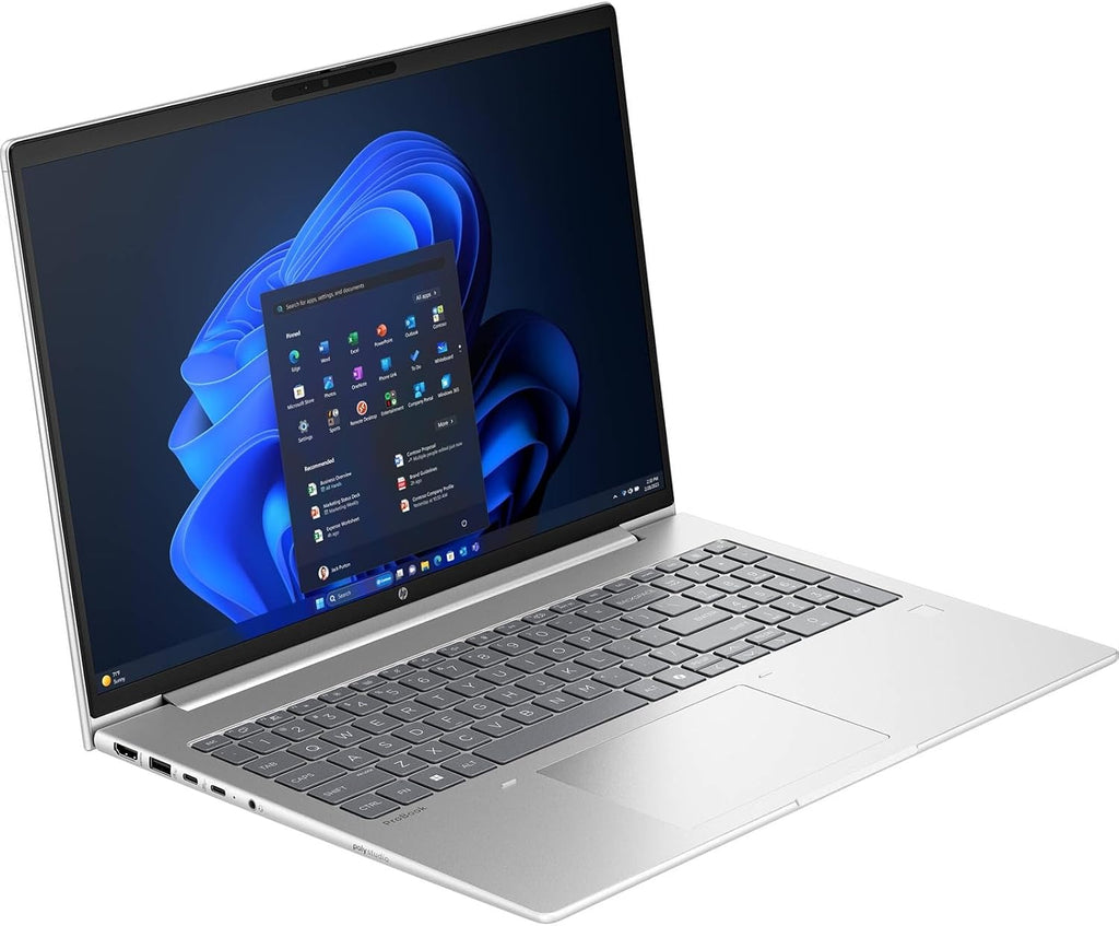 HP ProBook 4 G1a Business AI PC Laptop (16' FHD+, AMD Ryzen 5 230 (> Intel i7-1355U), 16GB DDR5 RAM, 512GB SSD, Radeon 760M Graphics), HP Wolf Security, Backlit, Fingerprint, 1080p Webcam, Win 11 Pro