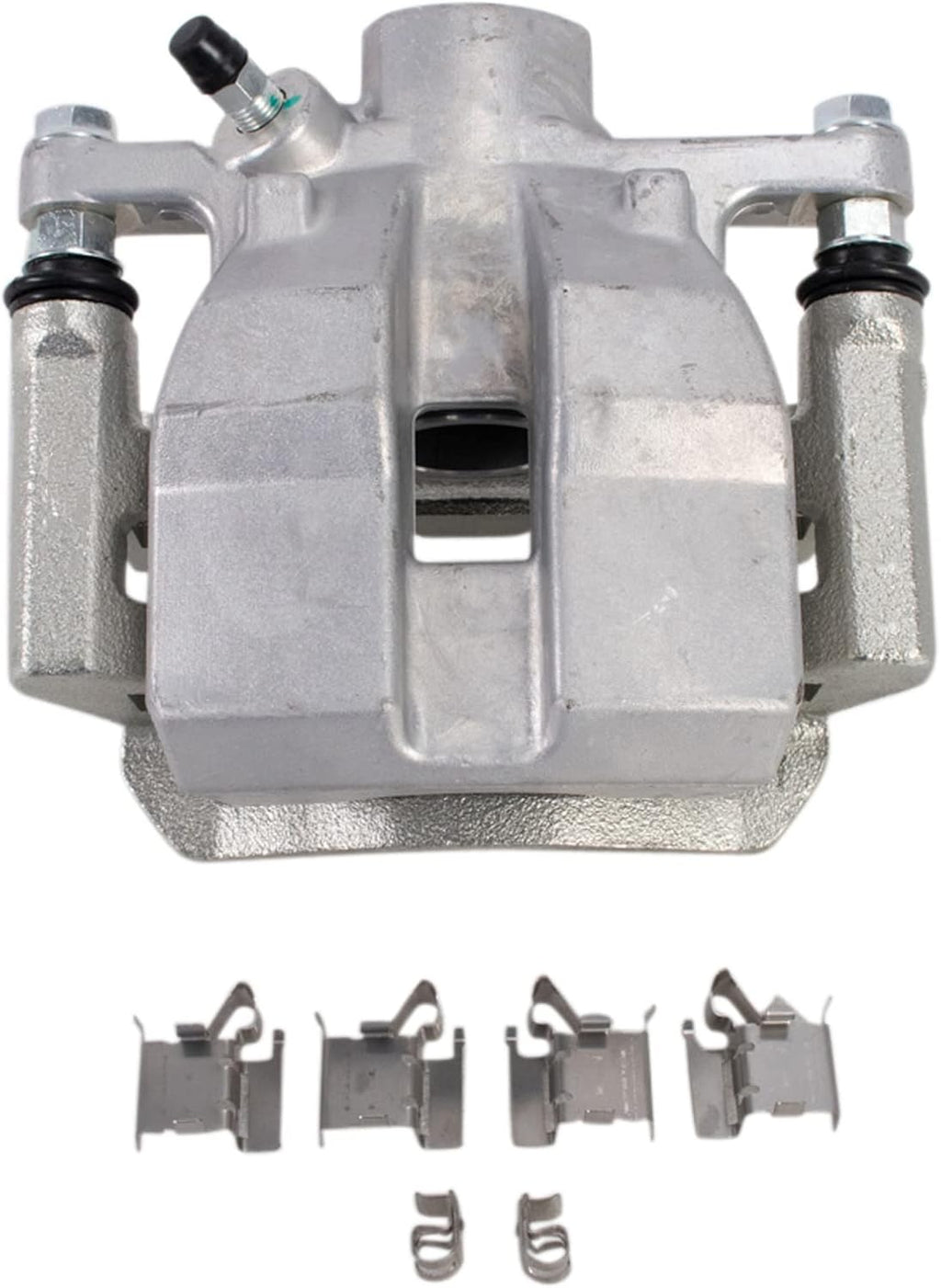 TRQ Rear Brake Pad and Rotor Set Ceramic Rotors Calipers Compatible with 2010-2015 Lexus RX350 2012-2015 RX450h 2014-2018 Toyota Highlander 2011-2018 Sienna