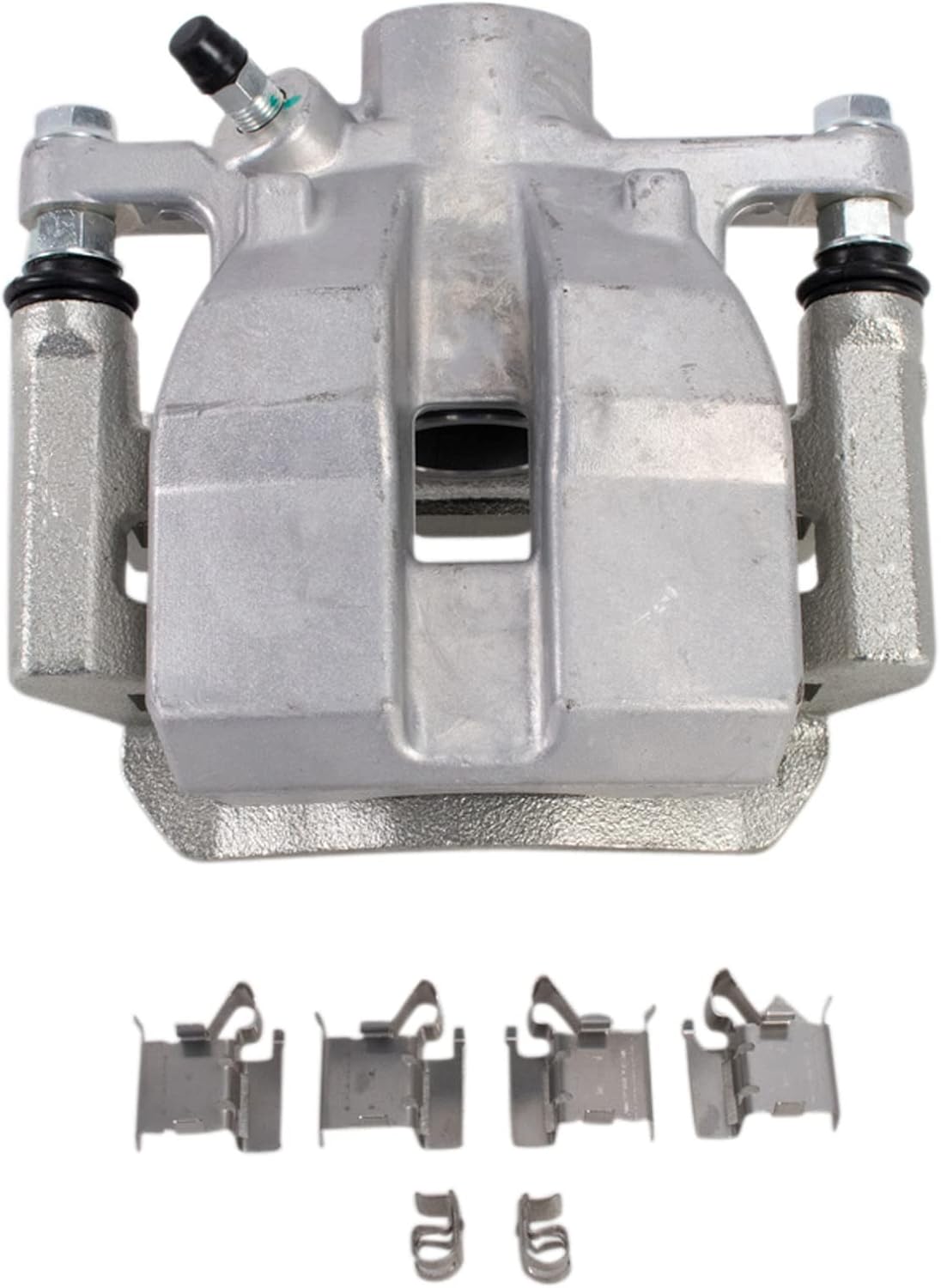 TRQ Rear Brake Pad and Rotor Set Ceramic Rotors Calipers Compatible with 2010-2015 Lexus RX350 2012-2015 RX450h 2014-2018 Toyota Highlander 2011-2018 Sienna