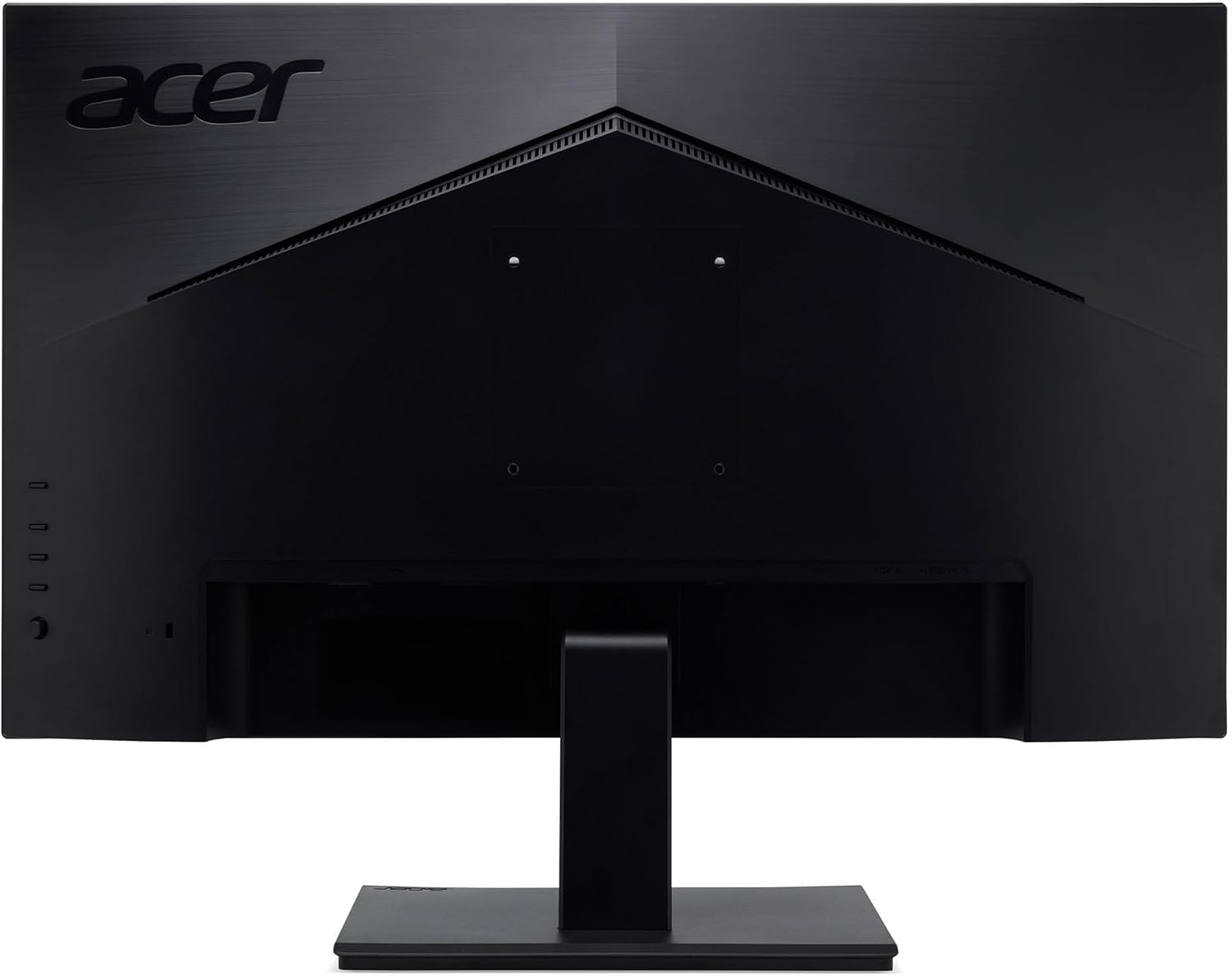 acer 24' FHD IPS Monitor with 4 ms Response Time, Anti-Glare, Adaptive Sync, Integrated Speakers, VESA Mount (100x100mm) & DKZ USB Port Expander, VGA, HDMI, Black Color