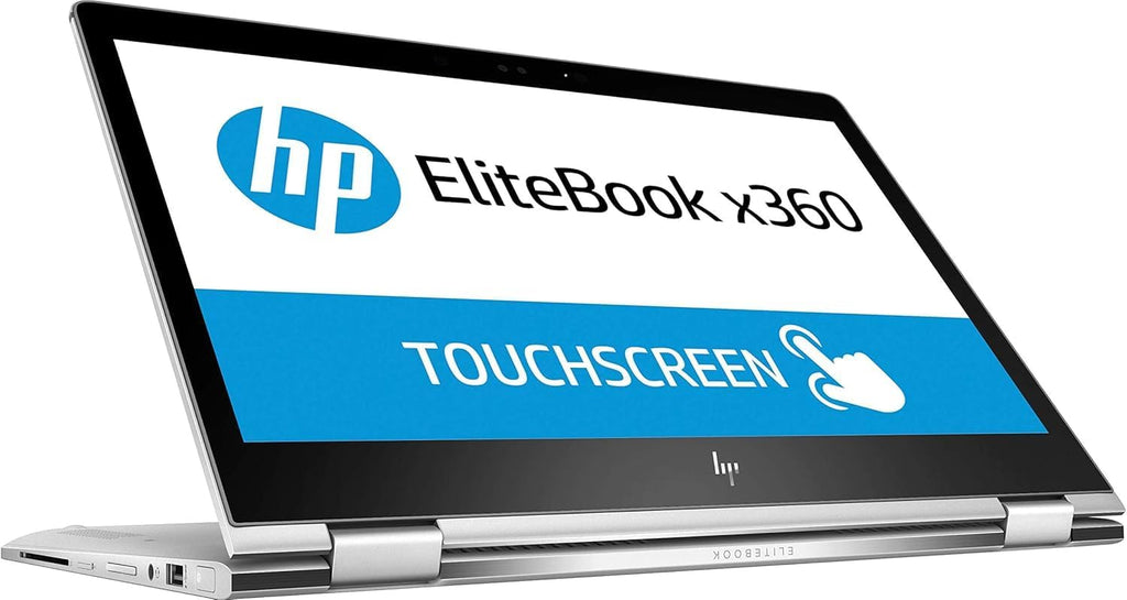 HP Elitebook X360 1030 G2, Windows 10, i7-7600U, 2.8 GHz, Intel HD Graphics 620, 512 GB, Silver (Renewed)