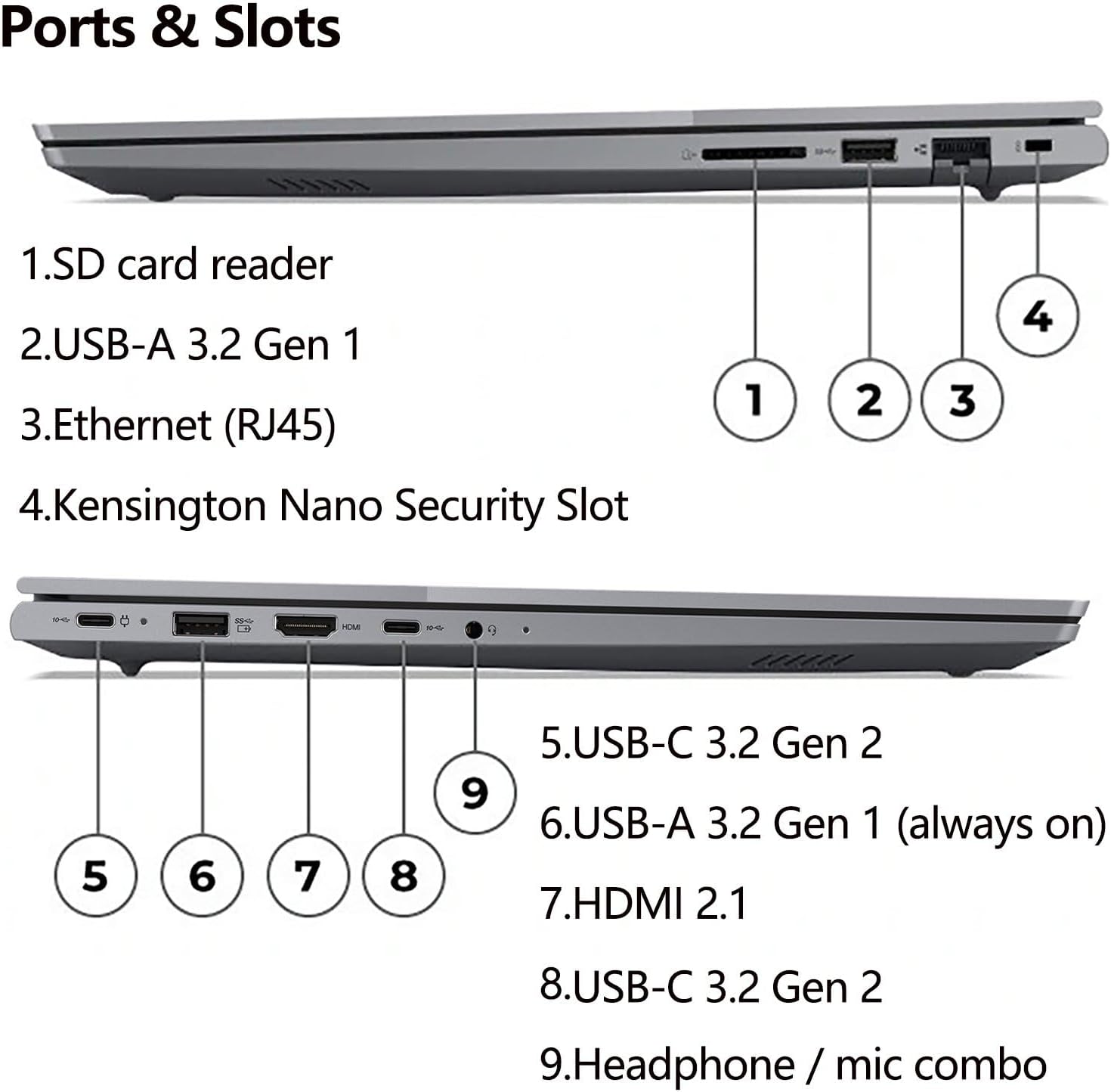 Lenovo ThinkBook 16 G6 16' FHD+ Laptop Computer, AMD 8-Core Ryzen 7 7730U (Beat i7-1360P), 32GB DDR4 RAM, 1TB PCIe SSD, WiFi 6, Bluetooth 5.3, Type-C 3.2, Fingerprint Reader, Windows 11 Pro, AZ-XUT
