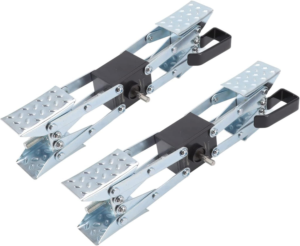 Stainless Steel Lawnmower Blades Sharpener Fast Grinding Kit for Standard Blades with Metal Handle Wrench and Drill Sleeve