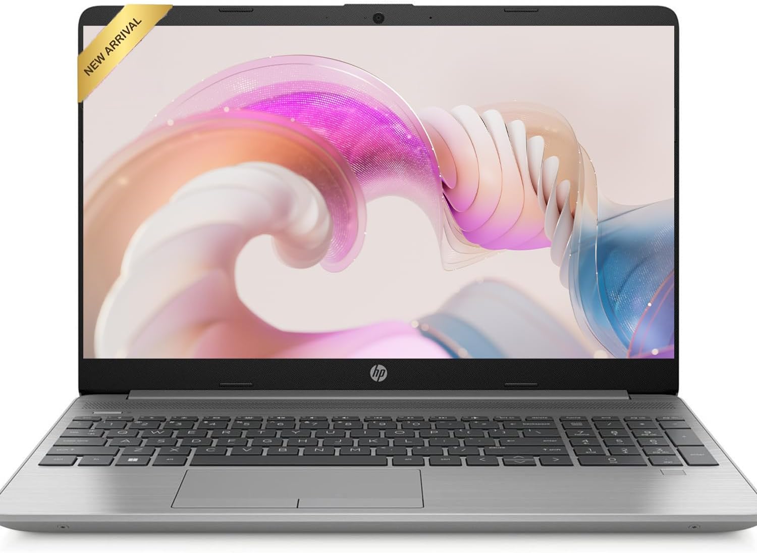 HP 15.6' Laptop | 2026 Edition | 16GB RAM | 256GB SSD | Intel Processor | FHD 1080p | Windows 11 | Wi-Fi 6 & Ethernet | Full-Size Keyboard | Long Battery Life