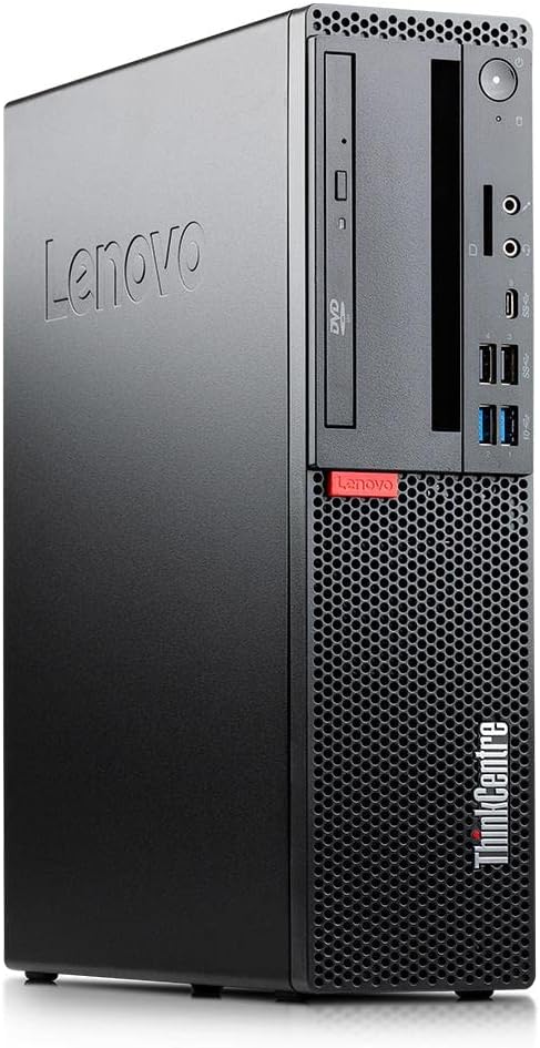 Lenovo ThinkCentre M720s SFF Desktop Computer PC with 24' FHD Monitor, Intel Core i3-8100, 16GB RAM, 512GB SSD, Wi-Fi, Keyboard & Mouse, Windows 11 Pro (Renewed)
