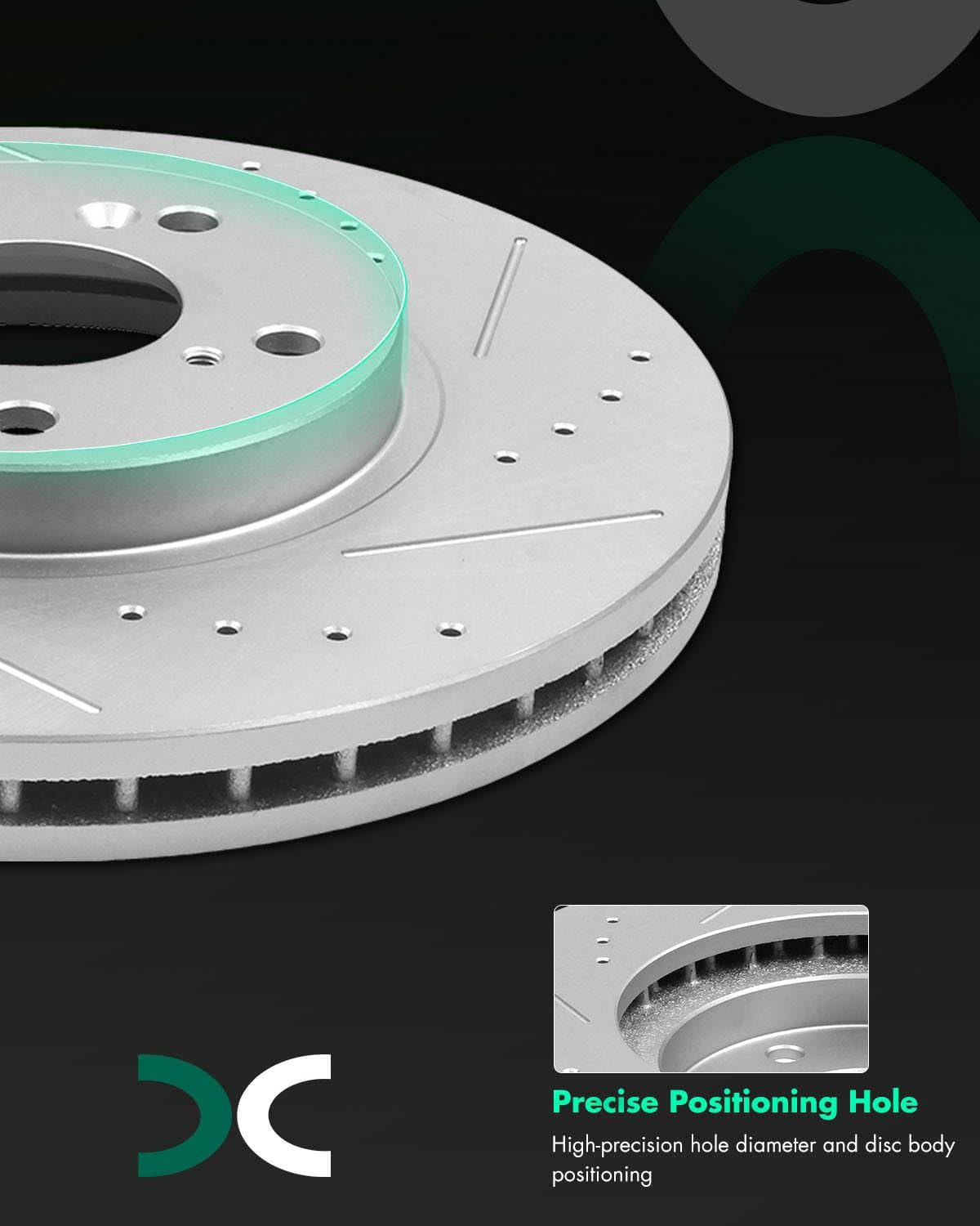 SCITOO Front 11.81' Brake Pads and Rotors Kits Fit For Acura MDX 2001 2002,For Honda Odyssey 1999 2000 2001 2002 2003 2004