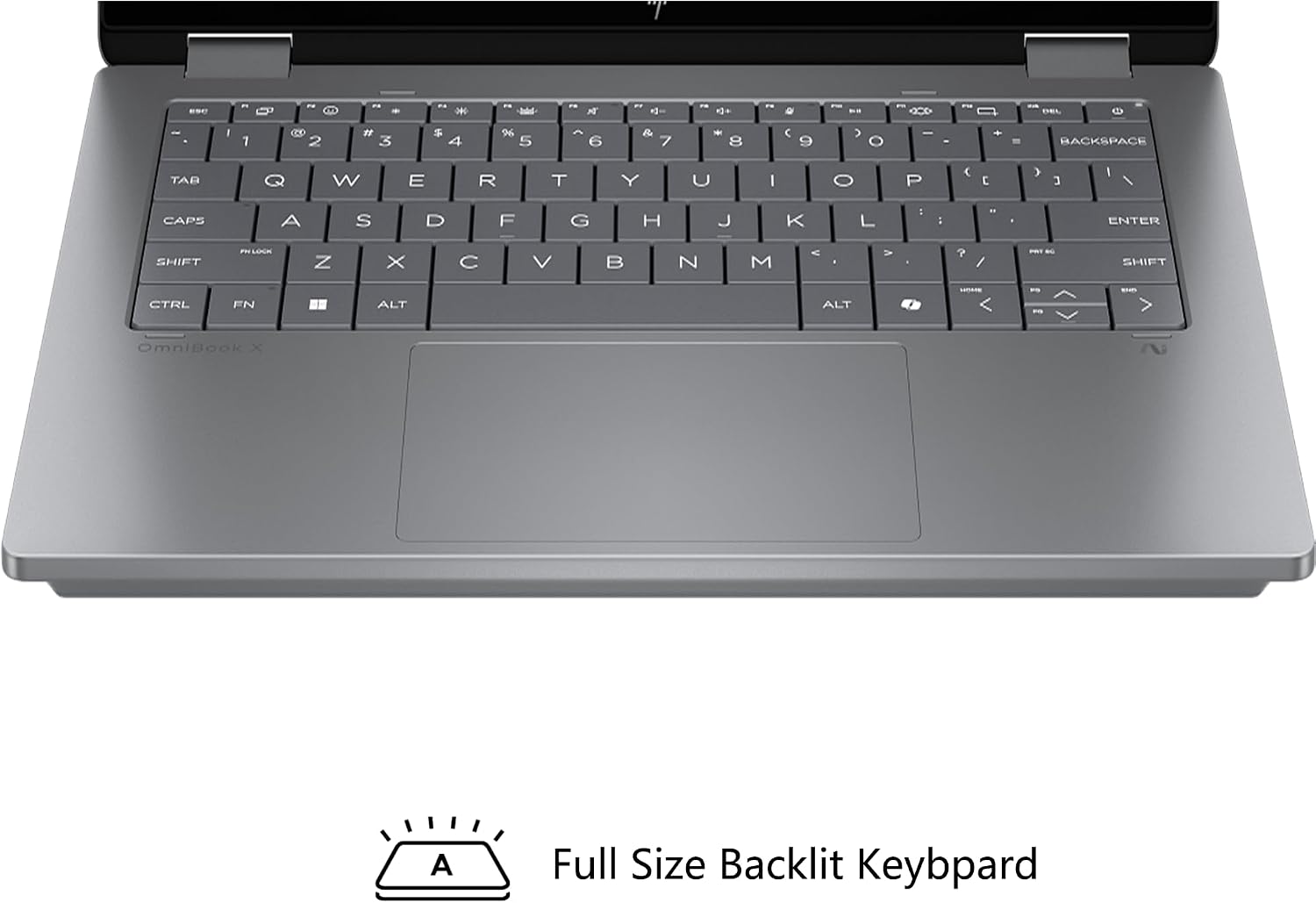 HP OmniBook X Flip 2-in-1 AI PC Laptop | 14' WUXGA Touch 400nits | AMD 6-core Ryzen AI 5 340 Up to 50 Tops | 16GB DDR5 512GB SSD | Backlit Wi-Fi6E 5MP IR Camera Poly Win11Pro w/DLCA Accessory