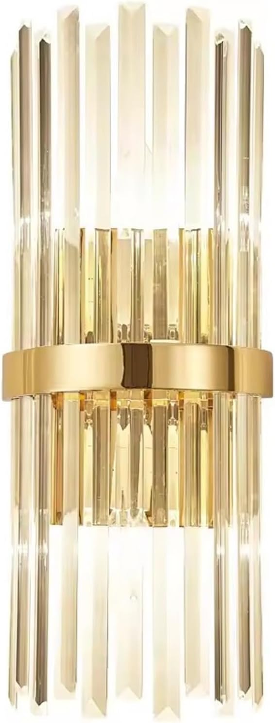 Crystal Wall Lamp Luxurious d Silver for Living Room Bedroom Decor Luminaire Bedside Wall Light Bathroom Fixtures