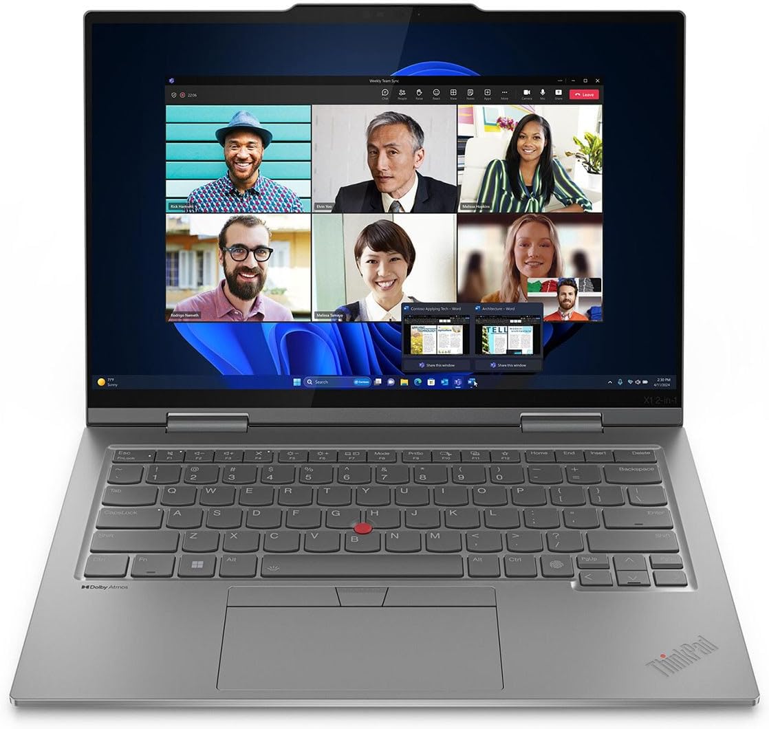 Lenovo ThinkPad X1 Gen 9 21KE005PUS 14' Touchscreen Convertible 2 in 1 Notebook - WUXGA - Intel Core Ultra 5 125U - Intel Evo Platform - 16 GB - 512 GB SSD - English Keyboard - Gray