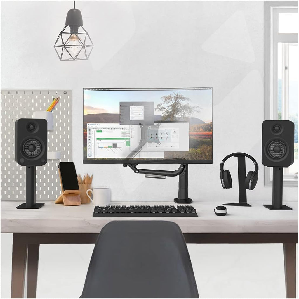 Kanto DMS1000 Desktop Mount for 17-inch to 32-inch Displays (Black)