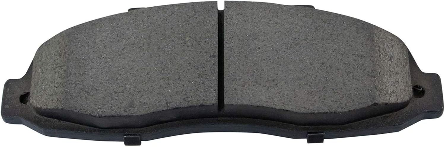 TRQ Front Brake Pad and Rotor Set Ceramic Rotors Calipers Hoses Compatible with 1999-2003 Ford F-150 2004 F-150 Heritage