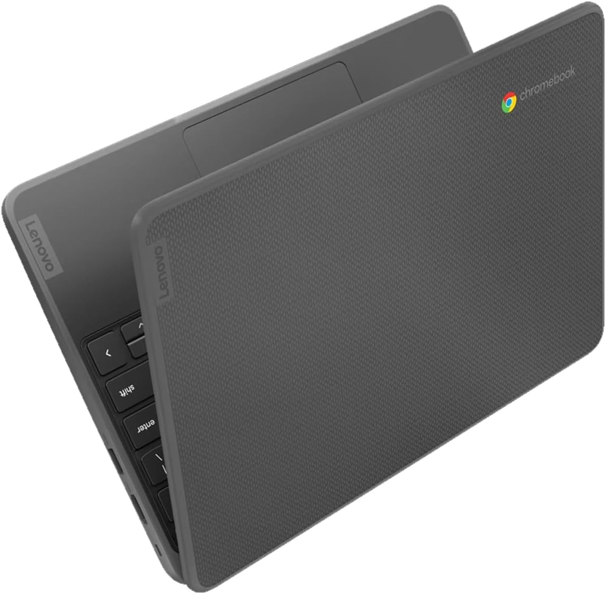 Lenovo 100e Chromebook Gen 4 100e 82W0001EUS 11.6' Chromebook - HD - Octa-core (MediaTek Cortex A76 + Cortex A55) - 4 GB - 32 GB Flash Memory - English Keyboard - Graphite Gray