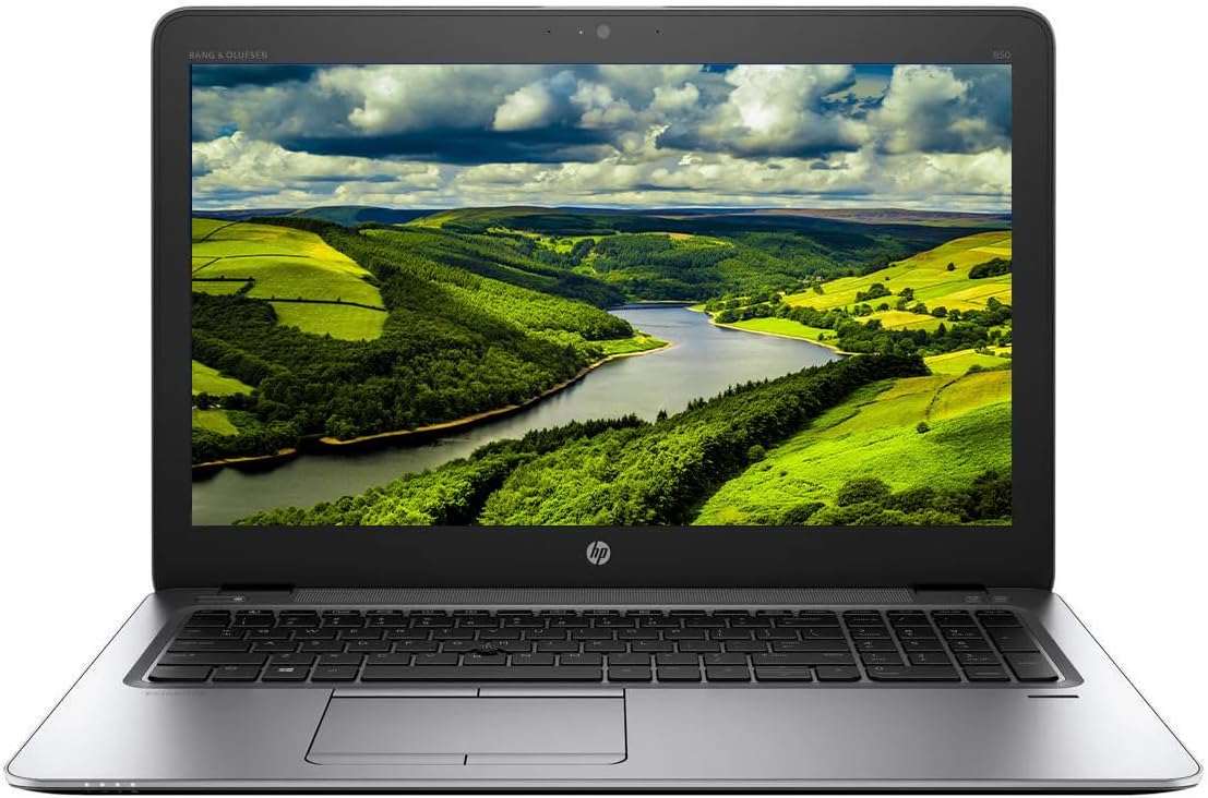 HP Elitebook 850 G4 15.6' Notebook, Windows, Intel Core i7 2.7 GHz, 16 GB RAM, 512 GB SSD , Silver (1BS53UT#ABA) (Renewed)