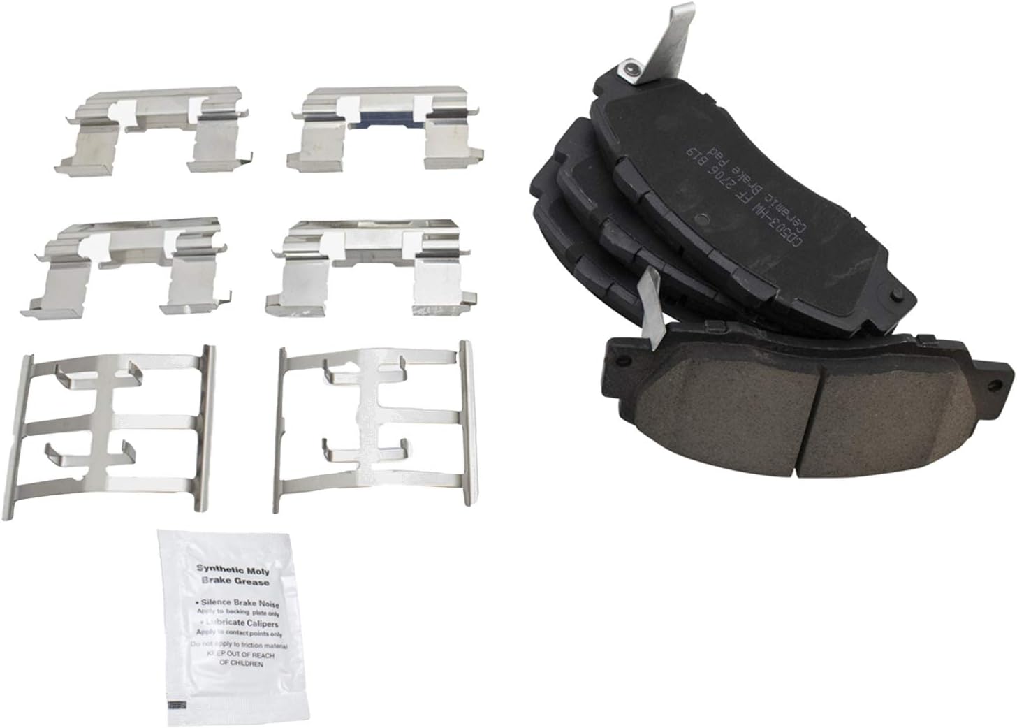 TRQ Performance Front and Rear Brake Pad & Rotor, Shoe & Drum Kit Compatible with 1997-2001 Honda CR-V
